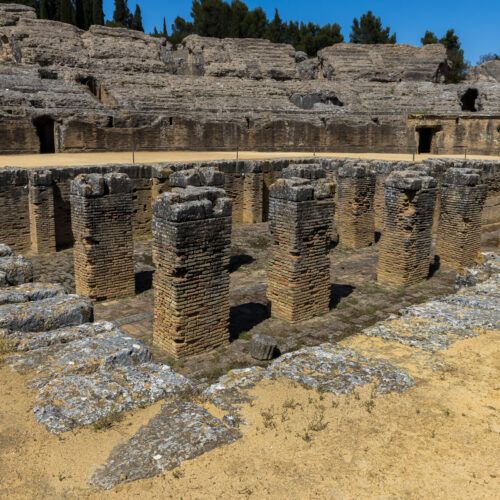 Visita con guía oficial para familias y grupos al Complejo arqueológico de Itálica